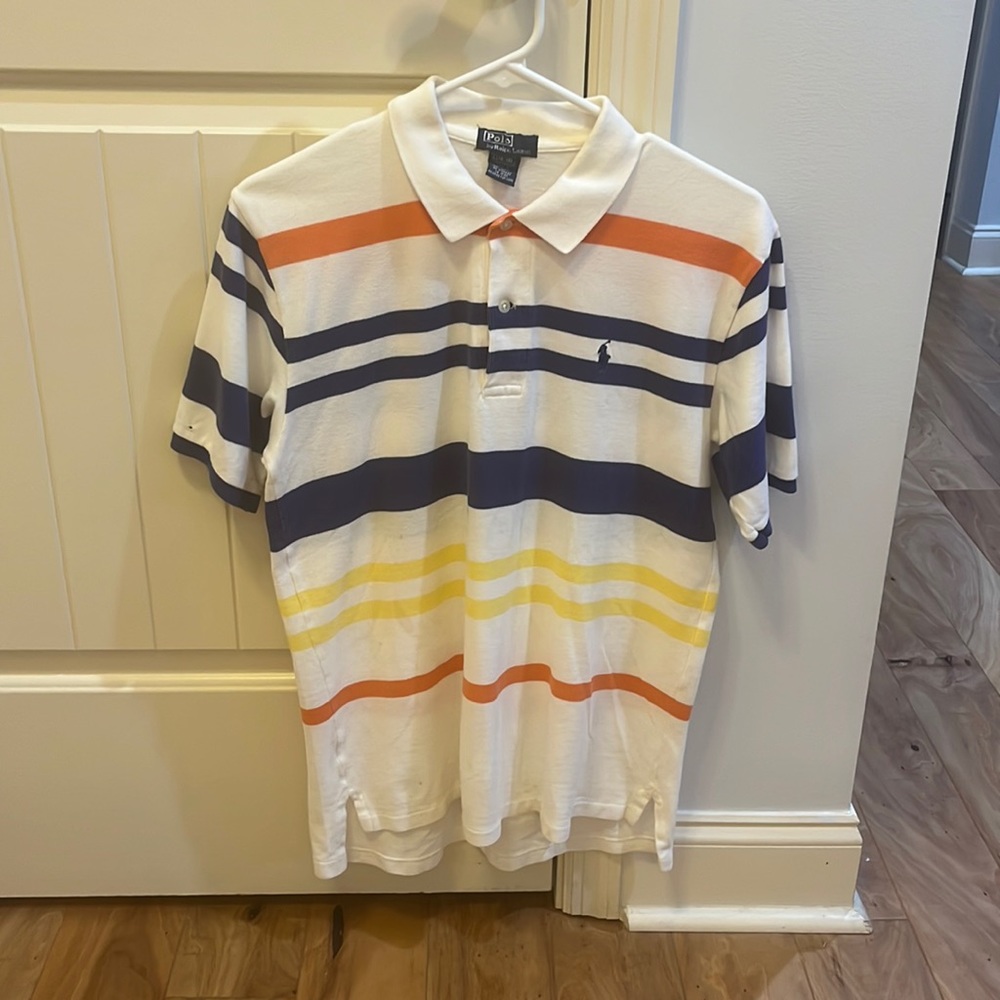 Ralph Lauren short sleeve striped polo shirt